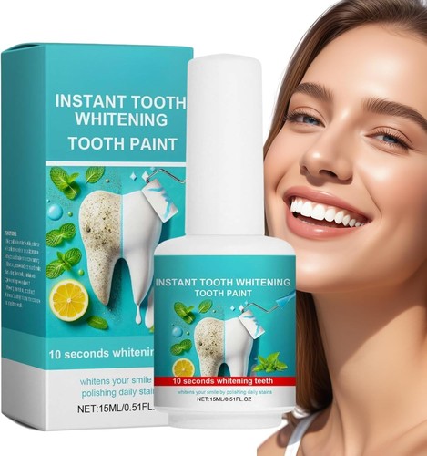 Teeth whitening paint - teeth, instant
