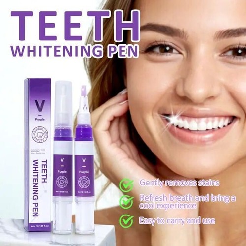 V34 purple teeth whitening - purple,