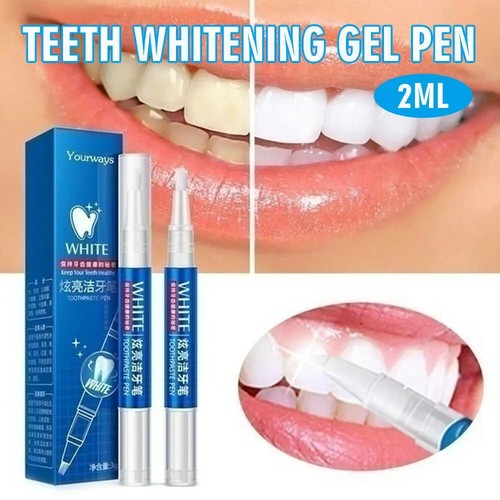Teeth whitening gel pen - teeth,