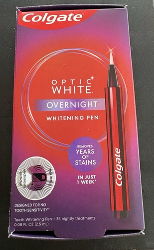 Colgate optic white - colgate, overnight