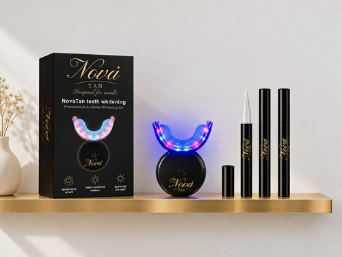 Novatan teeth whitening - teeth, kit