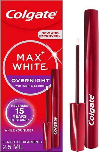 Colgate max white overnight - max,