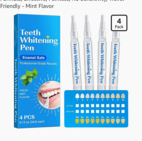 Teeth whitening pen - teeth, pack