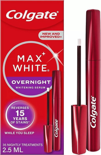 Colgate max white overnight - max,