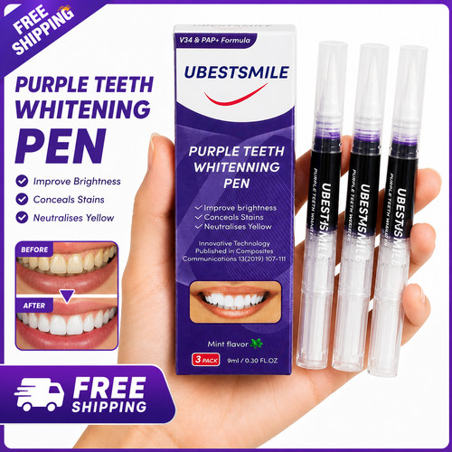 Purple teeth whitening pen - teeth, –