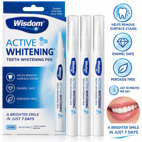 Wisdom active whitening teeth - wisdom,