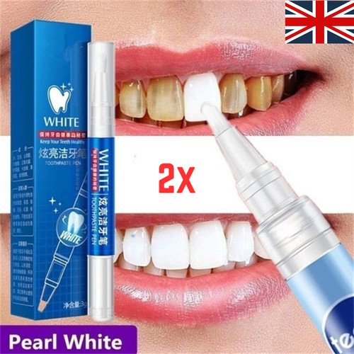 Teeth whitening gel pen - 2x,