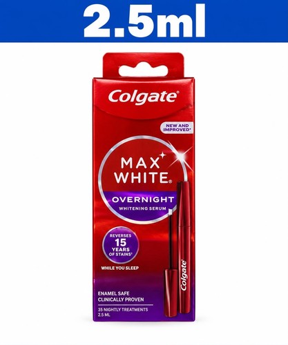 Colgate max white overnight - white,