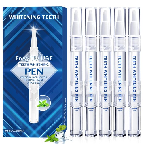 Teeth whitening gel - pen, 5